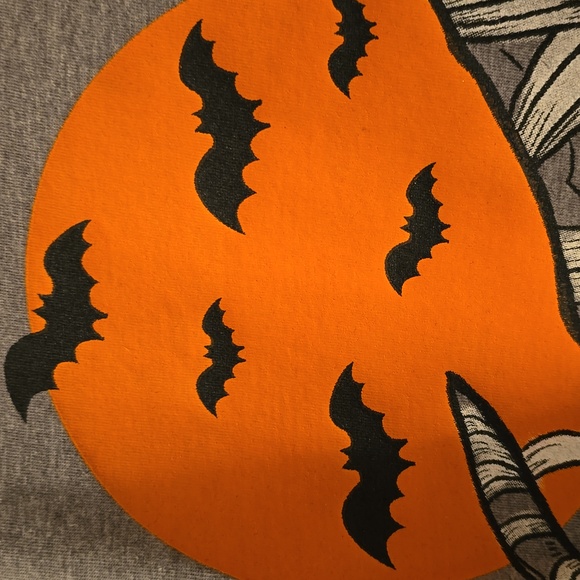 THEREABOUTS BOYS GRAY HALLOWEEN DINOSAUR SHORT SLEEVE TEE-SHIRT SIZE LARGE 14/16 - Picture 9 of 10